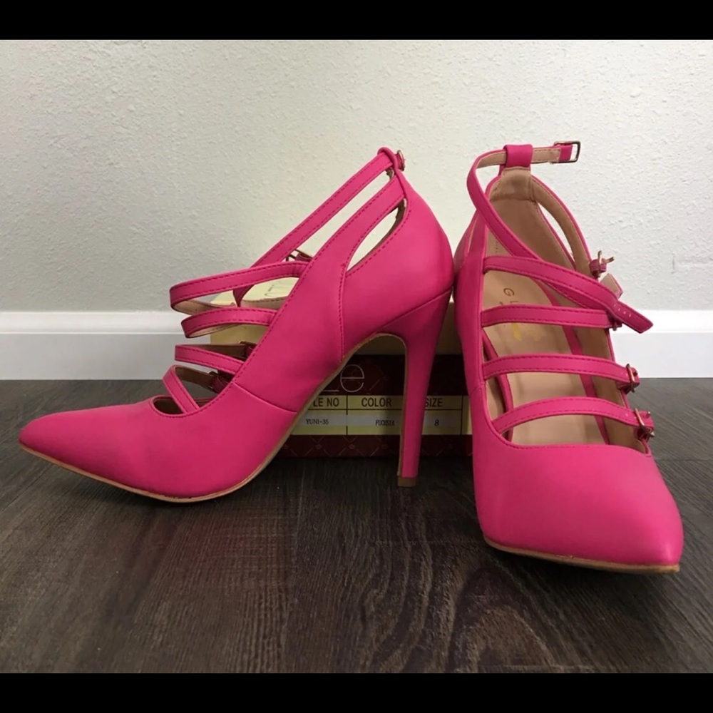 Fuchsia heels